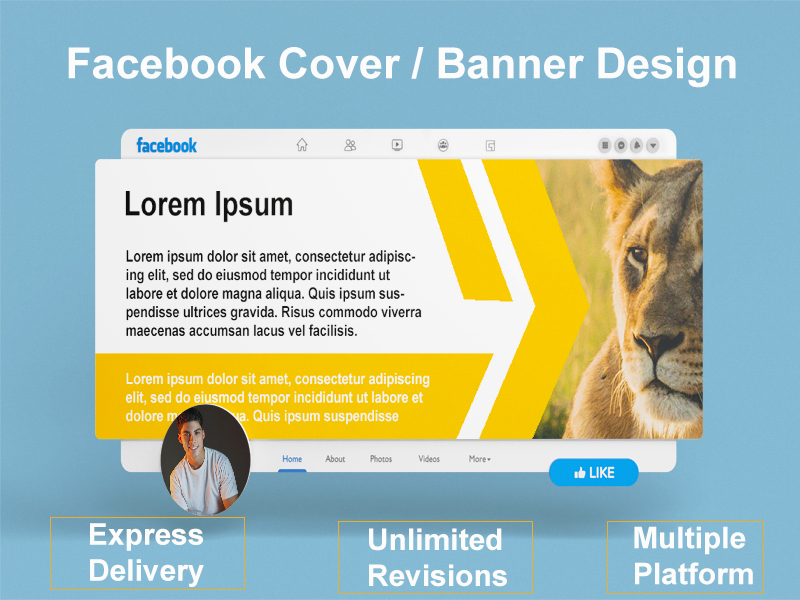 Eye-Catching Social Media Banner Design