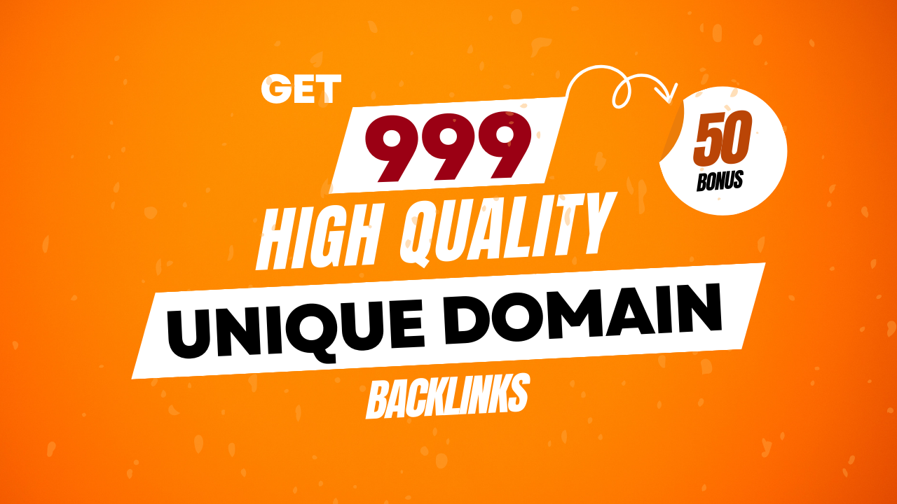 Boost Your Website SEO with 999 High-Quality Backlink...