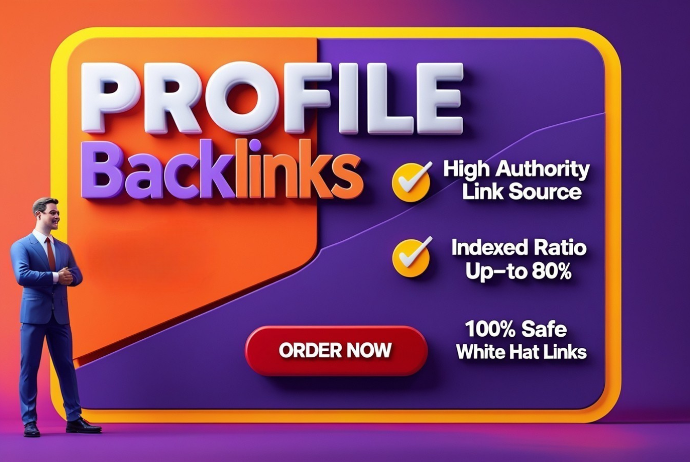 I will do 100 do-follow profile Backllinks.