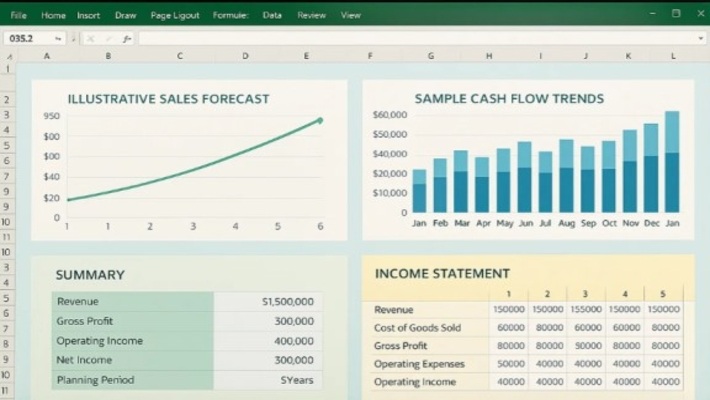 I will create excel budget Dashboard for your business
