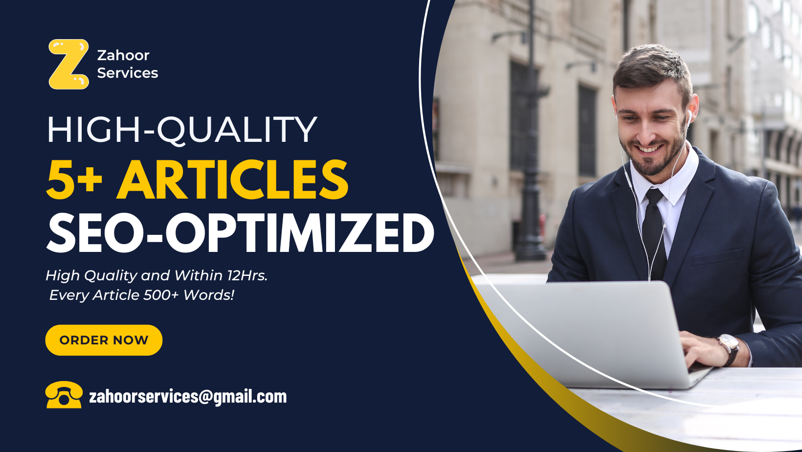 I Will Write 5 Professional SEO Articles (500+ Words Each)