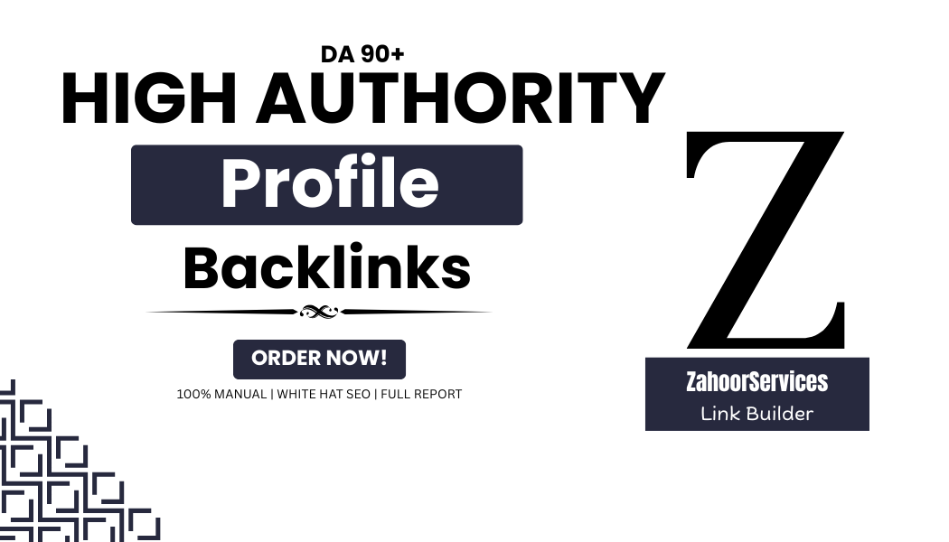 I will create 50 High DA manual profile backlinks for...