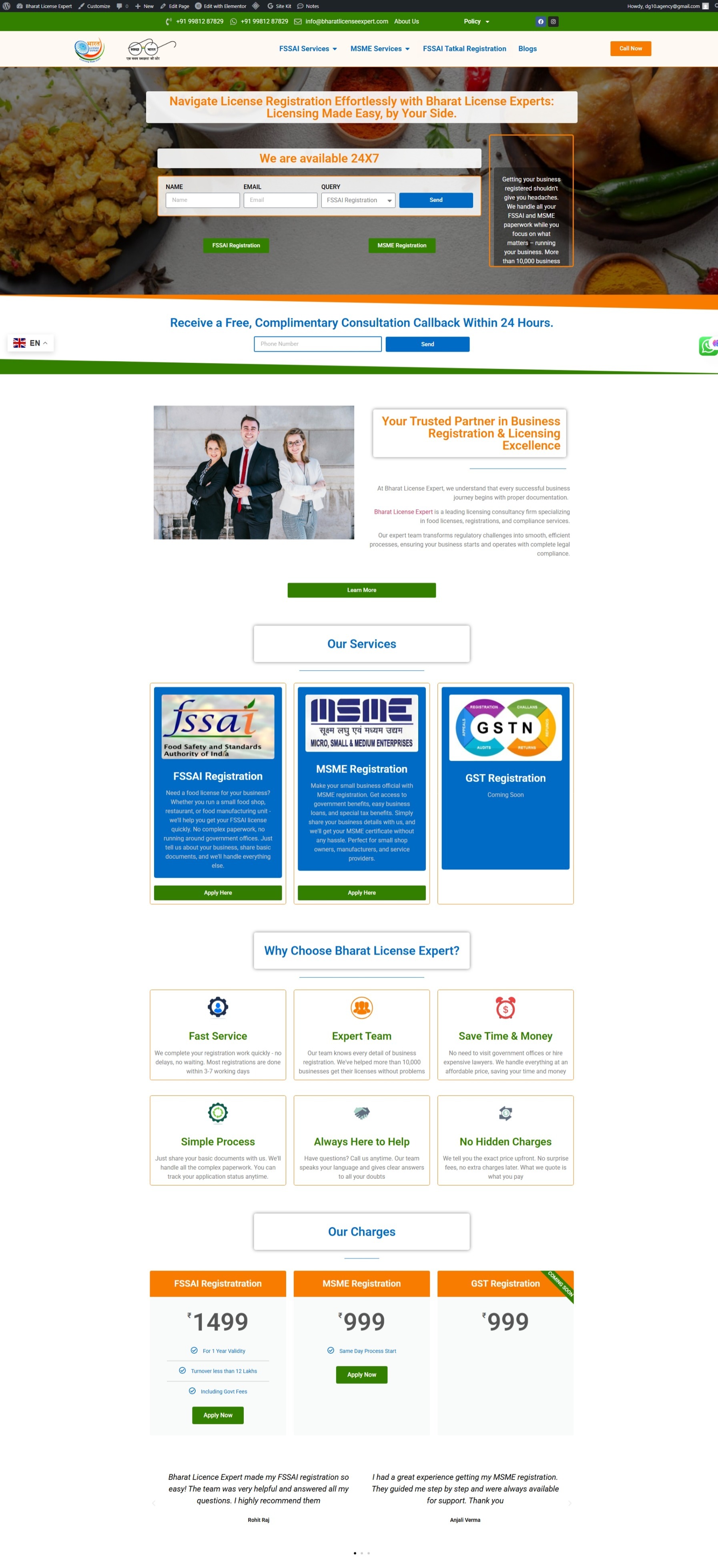 Professional WordPress Website Design and Development, Fast, Responsive, and SEO-Friendly