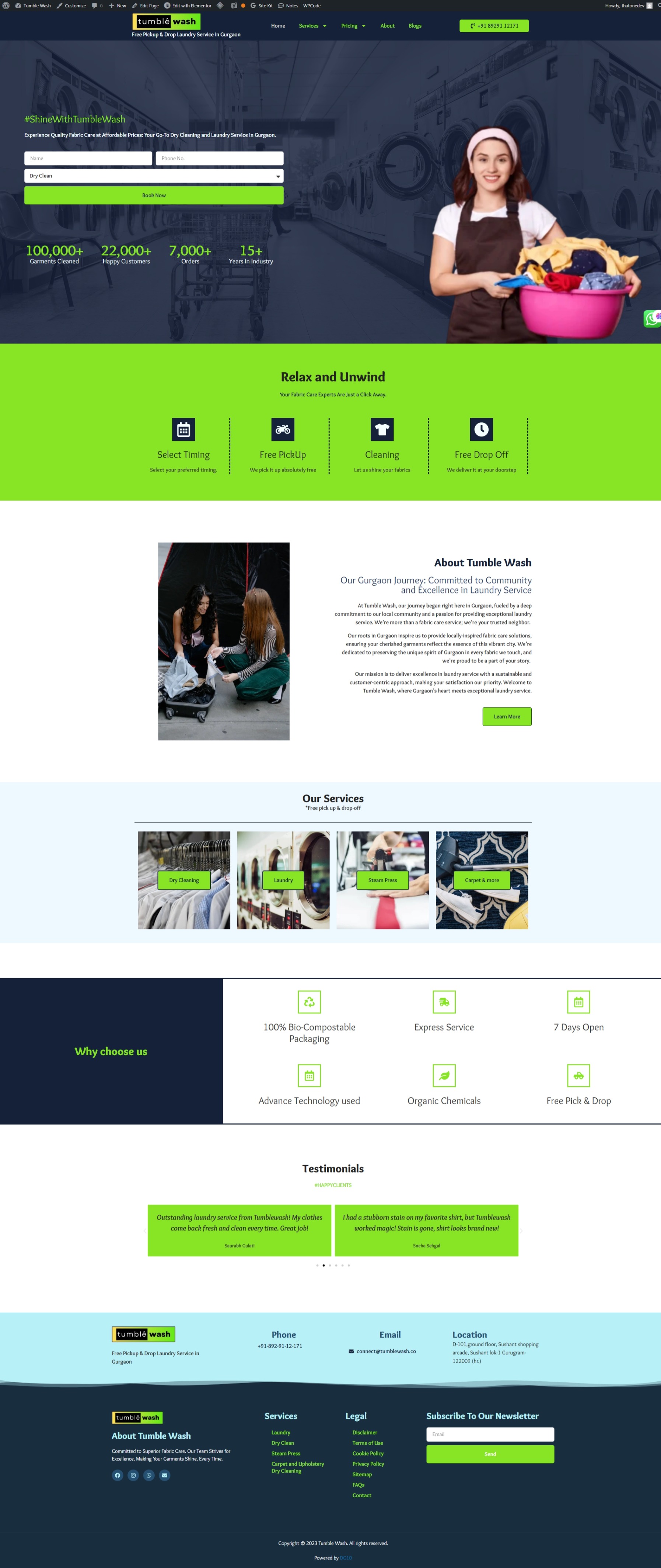 Professional WordPress Website Design and Development, Fast, Responsive, and SEO-Friendly