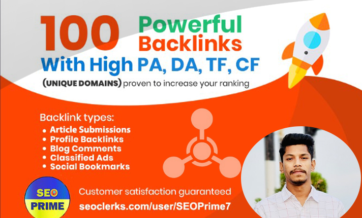 I will be your service man for Profile Backlinks