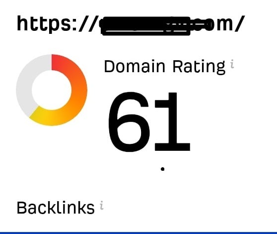 I will increase Domain Rating DR 70 on ahrefs