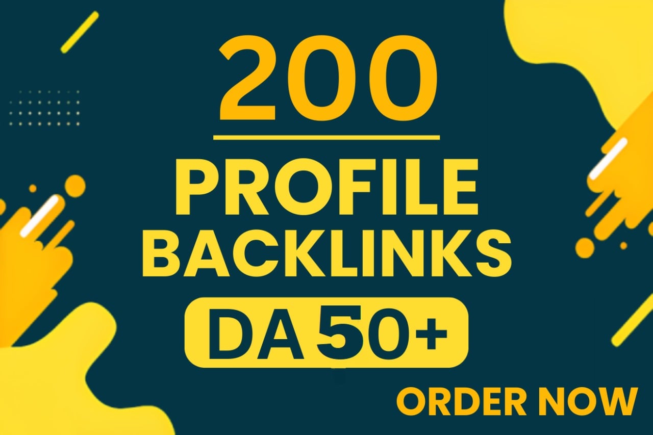 200 Permanent High Domain Authority SEO backlinks for...