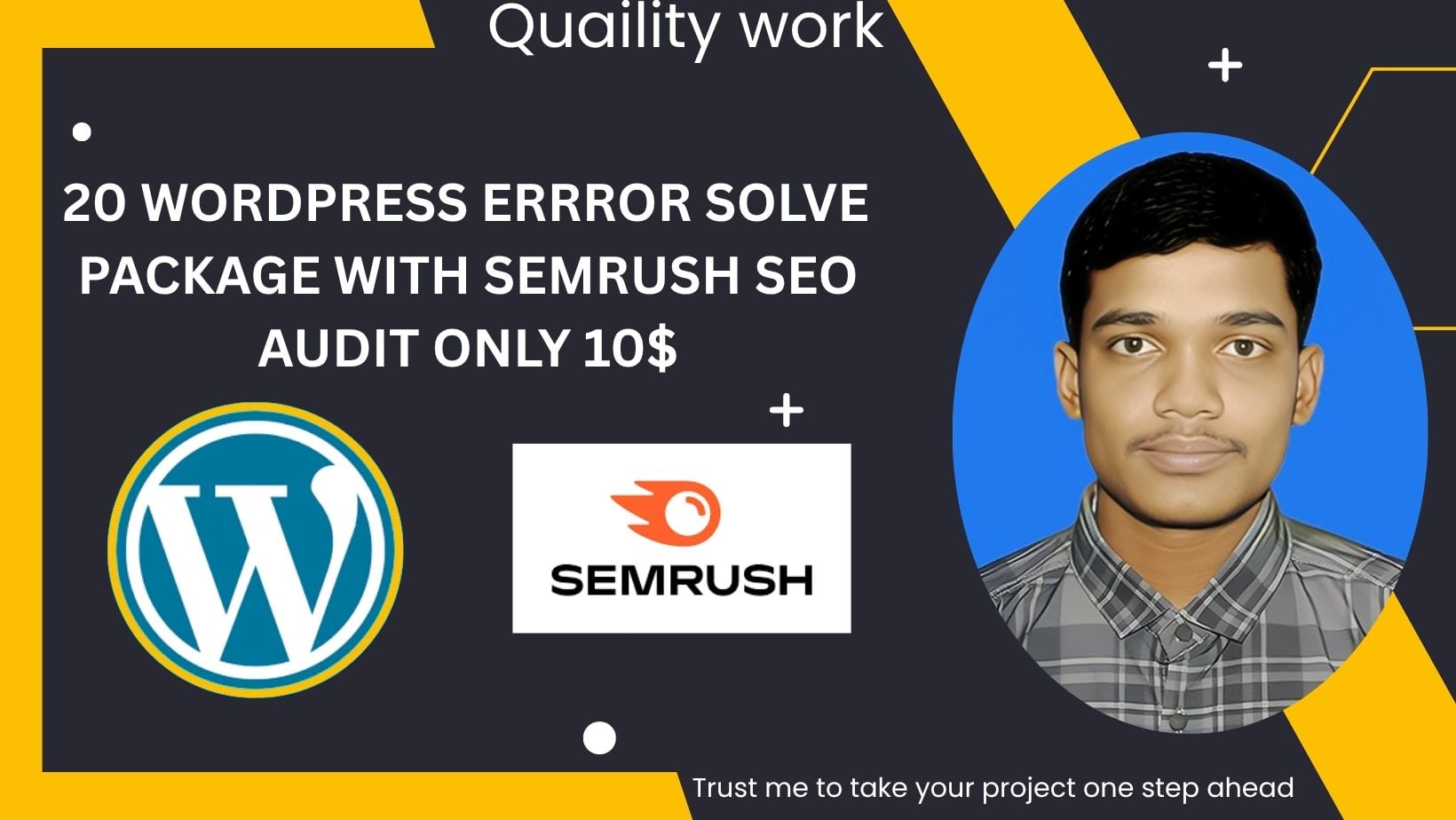 I will solve your Website Error With Professional Quality Work