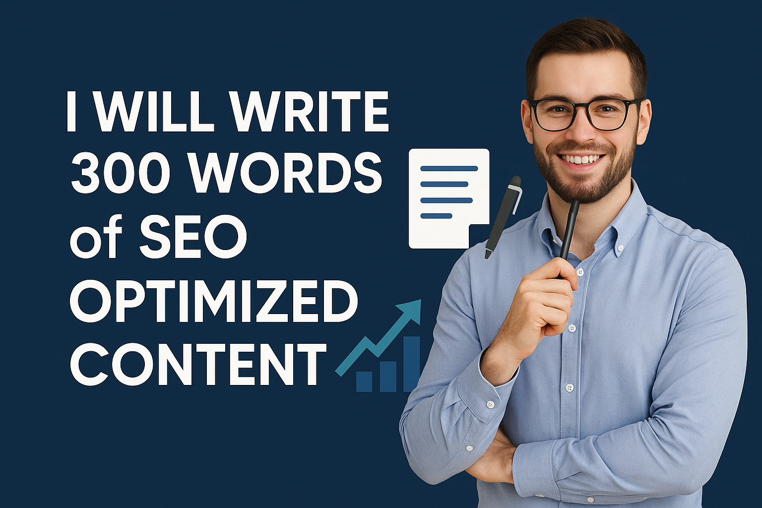 I Will Write 300 Words of SEO Optimized Content for Your Website or Blog