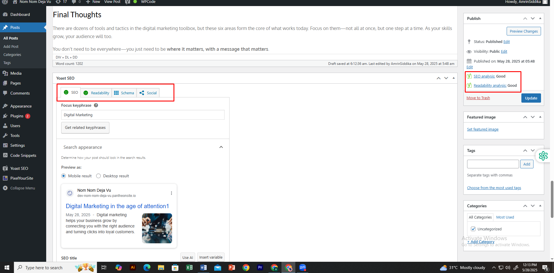 SEO-Digital Marketing Specialist