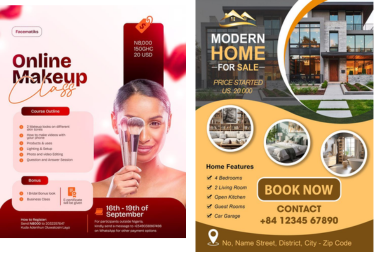 I will design amazing flyer, poster, brochure, in just 3 hours 