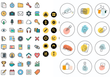 I will design unique vector icon for website or app in 24 hours