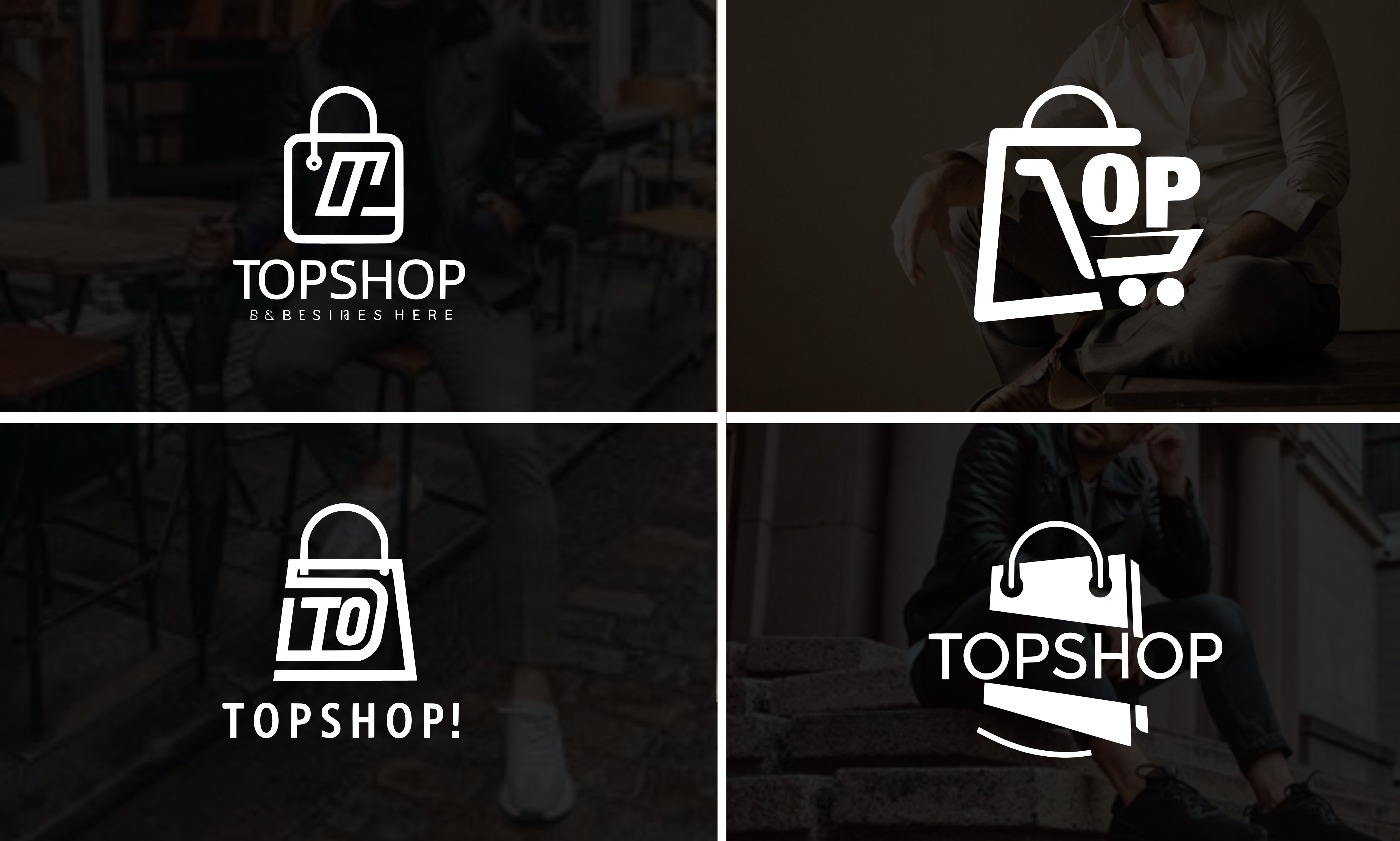 I will design 3 unique minimalist logo for your brand or business