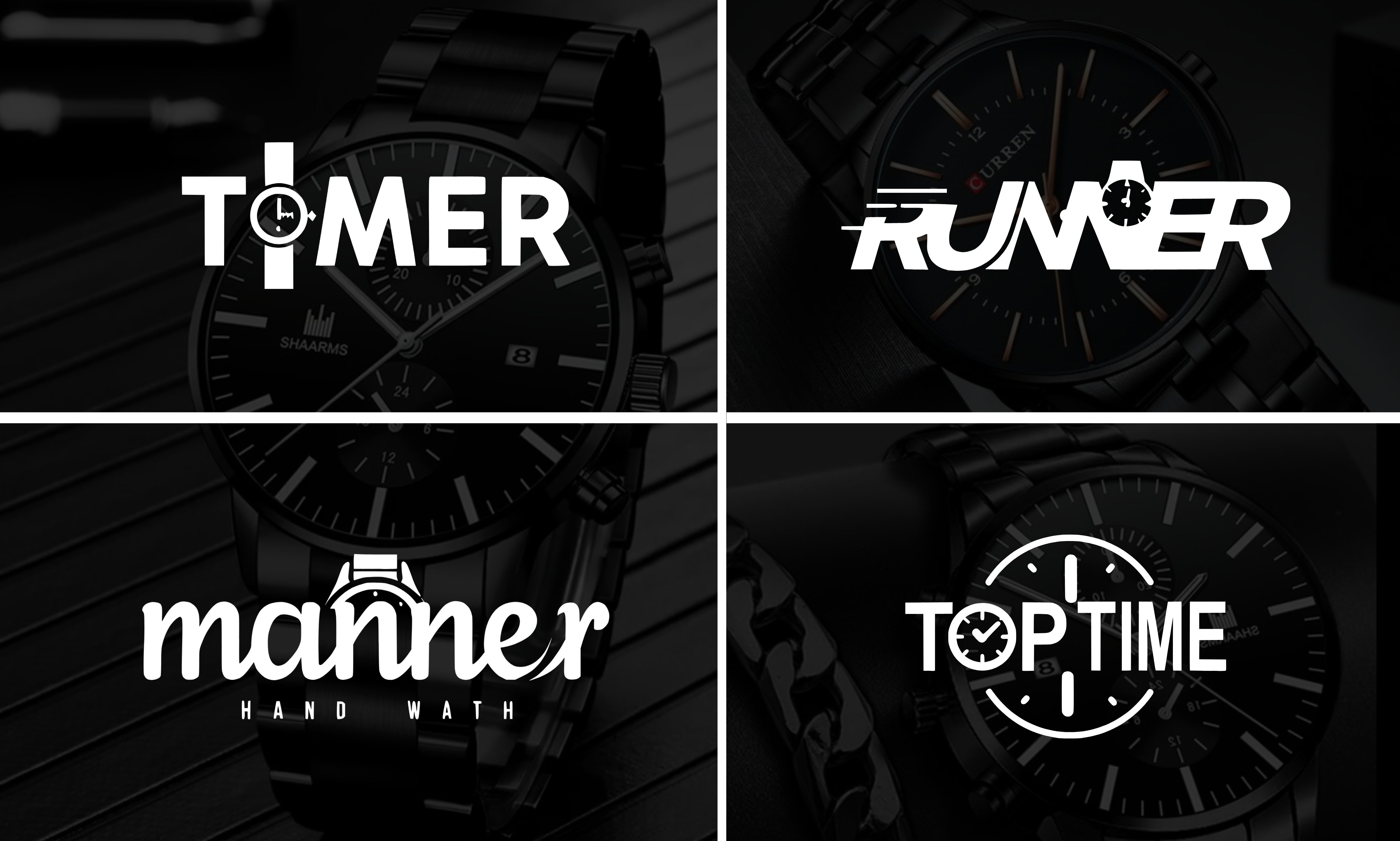 I will design 3 unique minimalist logo for your brand or business