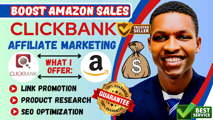  I will build clickbank, sales funnel, amazon affiliate, shopify sales, affiliate marketing
