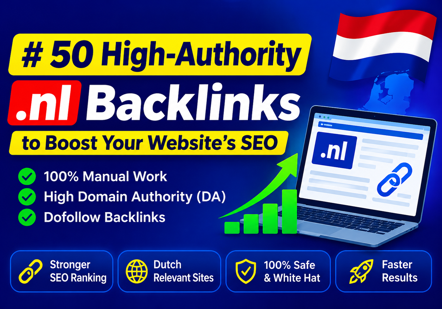 50 High-Authority .nl Backlinks to Boost Website&rsquo;s SEO