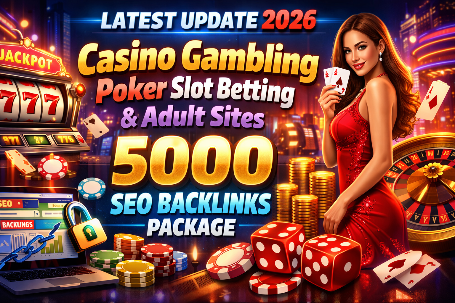  High DA 5000 SEO Backlinks for Casino Gambling Poker Slot Betting And Adult Site LATEST UPDATE 2026