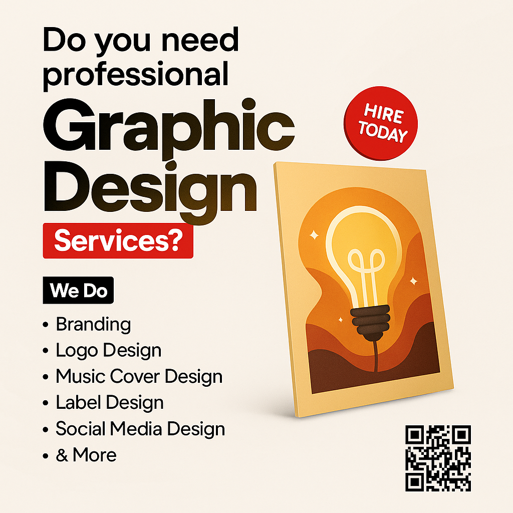 I will design stunning flyers and creative logos for your brand