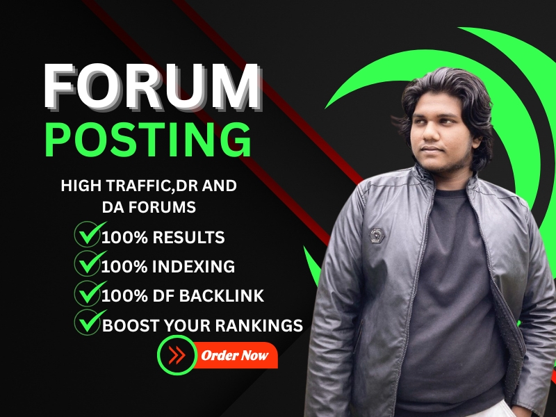 I Will Create 60 High Quality Forum Backlinks With Low Spam Score for SEO