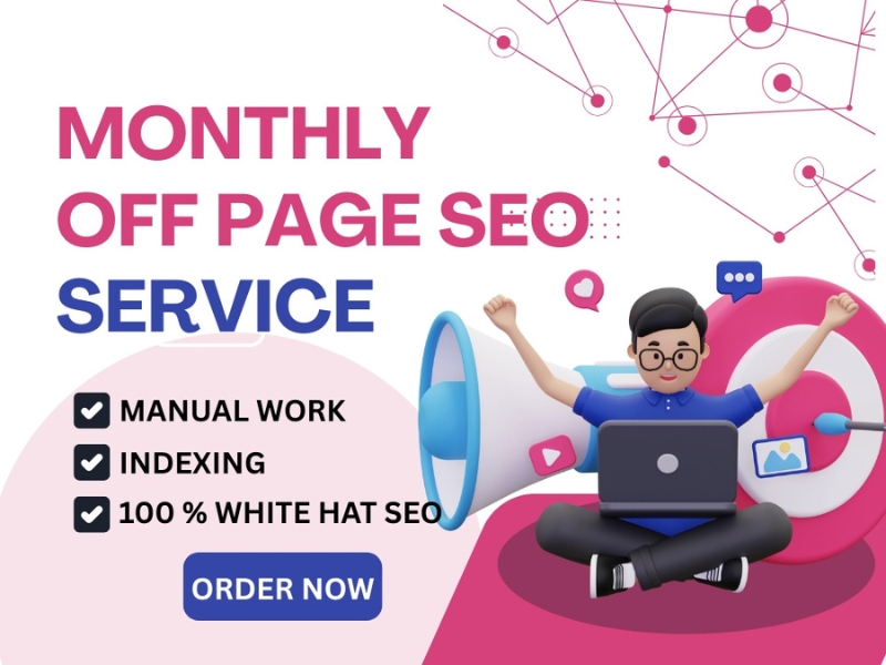 I will provide 120 off page SEO backlinks to improve your website rank