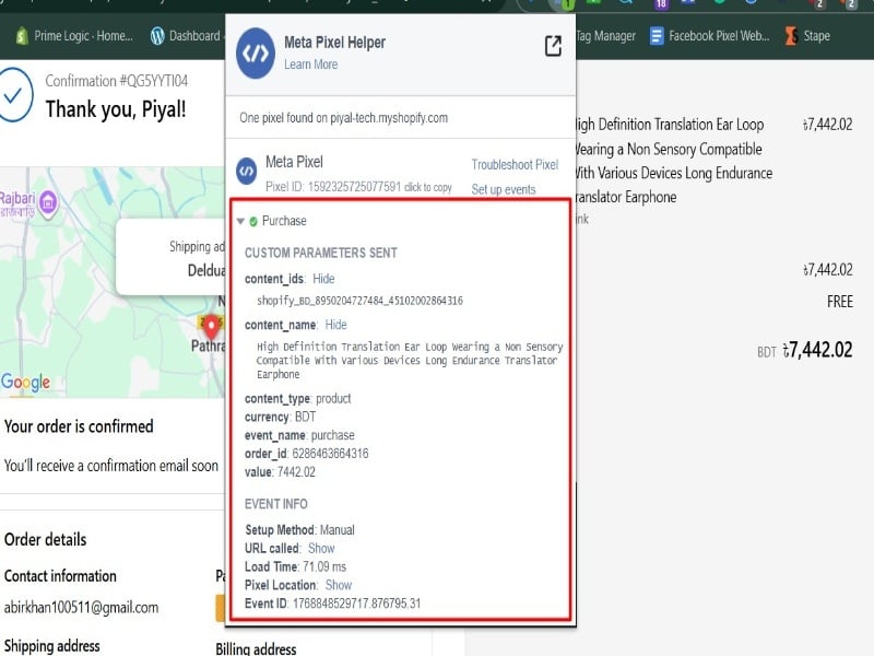 I will setup Facebook pixel, conversion API via GTM