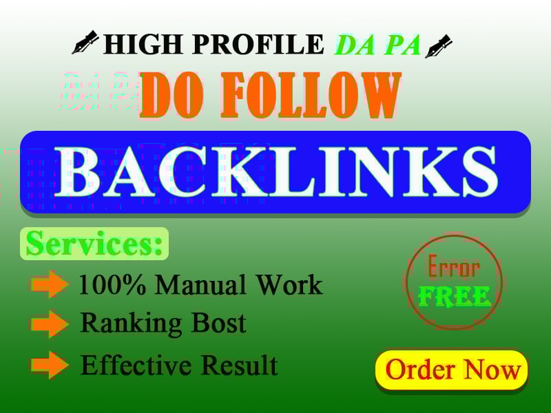 High Authority 110 Profile and Unique Backlinks Servi...