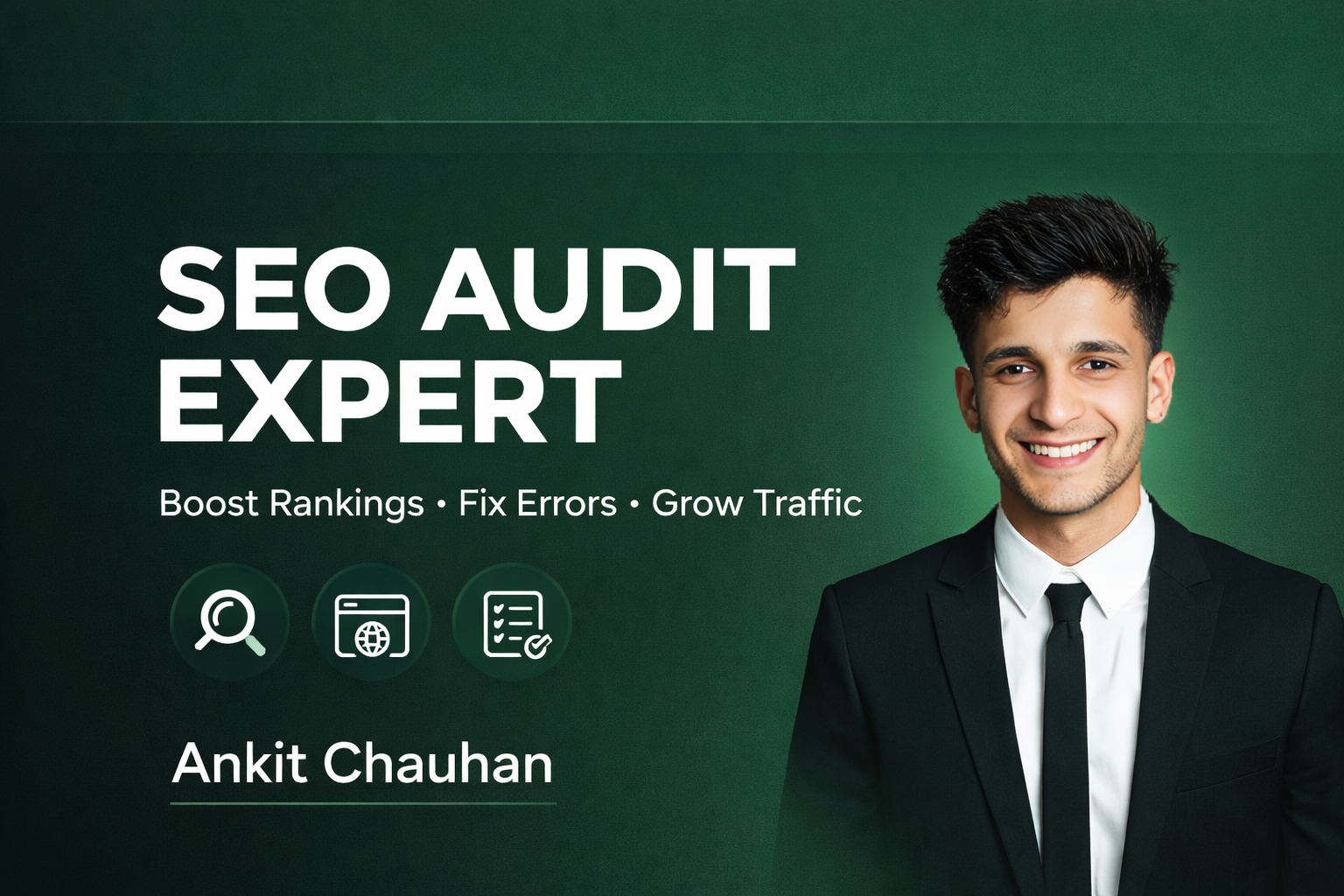 I will do a professional SEO audit report for your we...