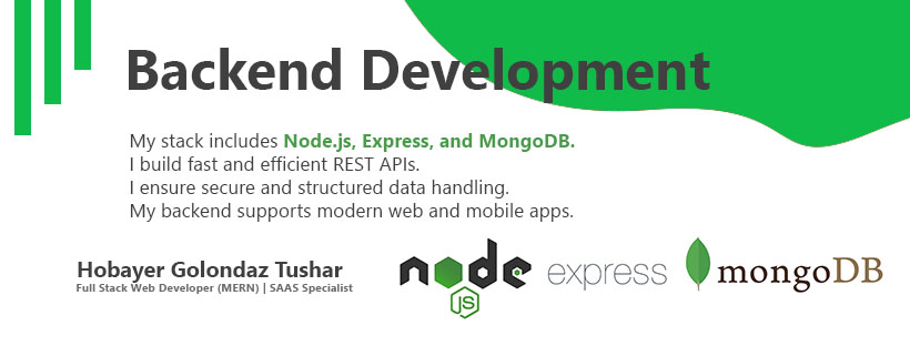 I will develop a full web application for you using mern stack