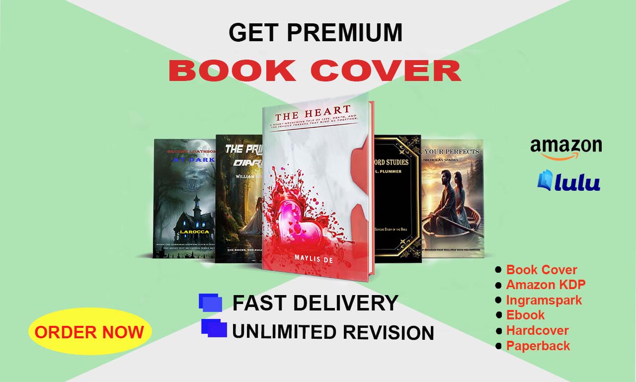 I will do professional book cover design and ebook design