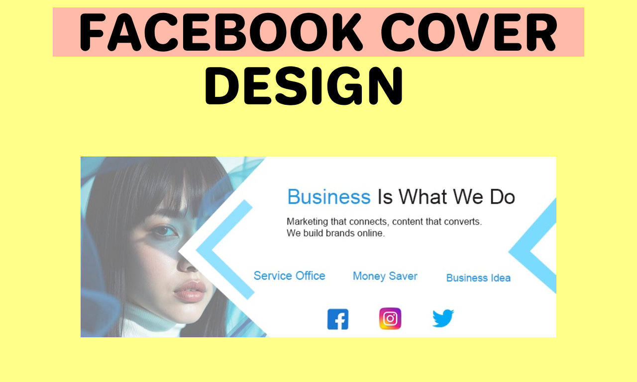 I will design a creative Cover design, Banner or Header for you 