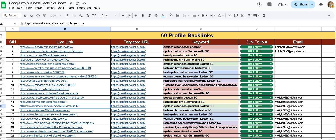 Manually Build 50 HQ Link Building Service for Google Ranking