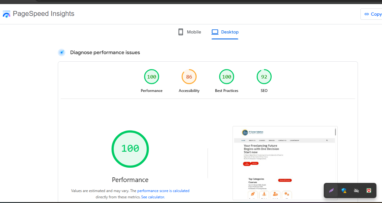 I will boost WordPress speed and Google PageSpeed Insights score 90+