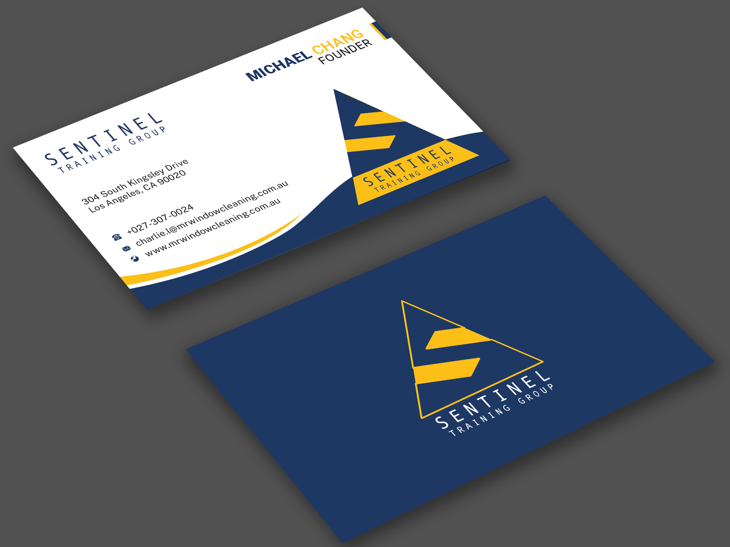 Elevate Your Brand with a Modern Business Card Design