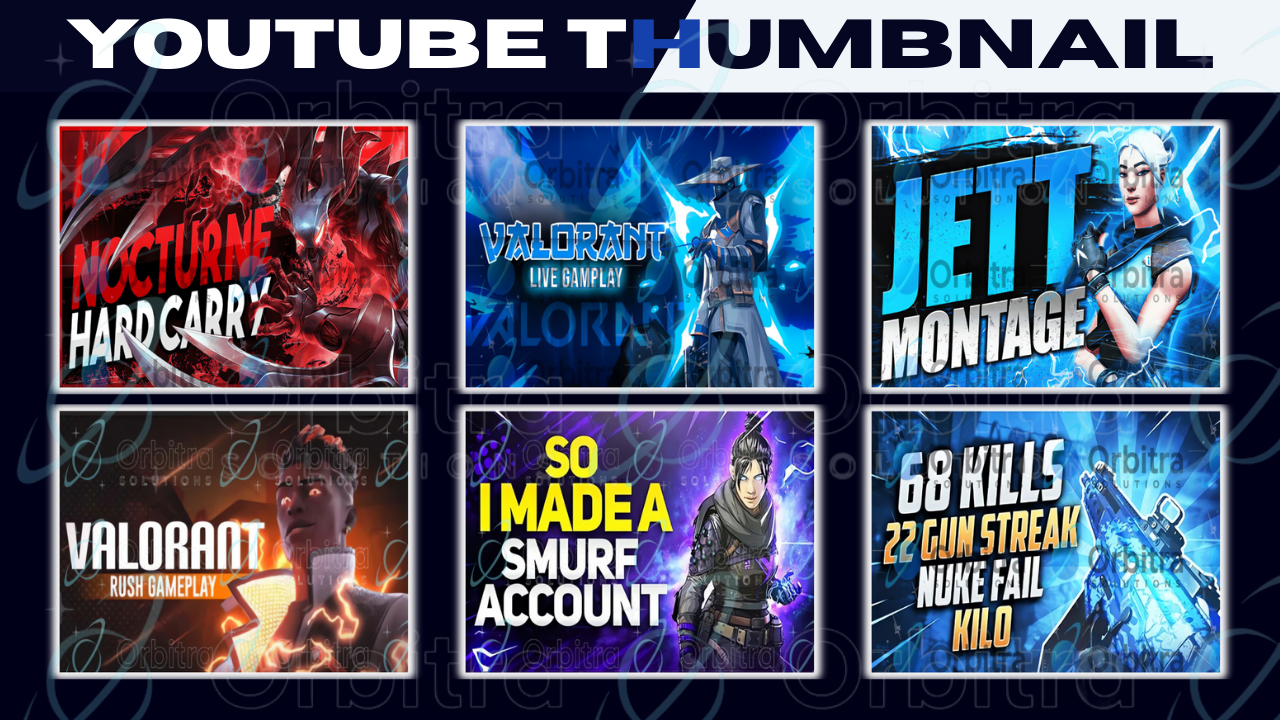 i will design youtube thumbnails and covers