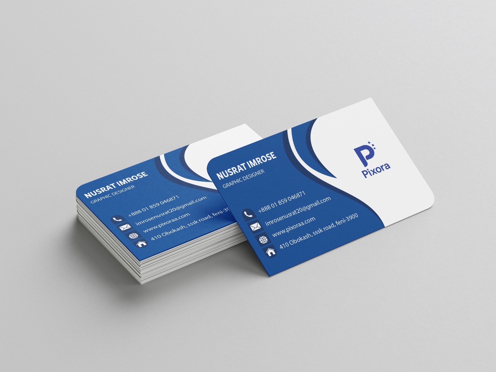 Luxury Modern Minimalistic Business Card Design within 24H Delivery