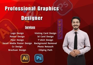 I will do professional graphic design for your brand and business