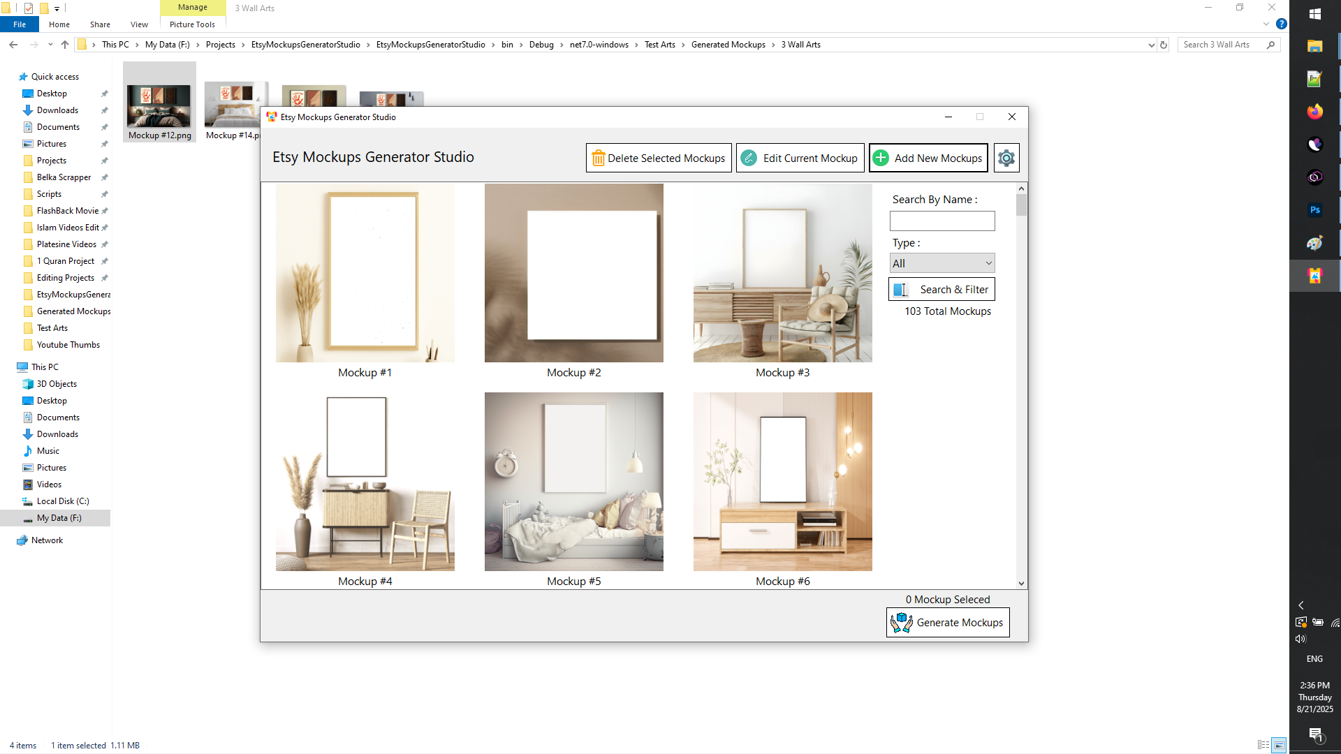 Etsy Mockups Generator Studio : Create professional, eye-catching mockups