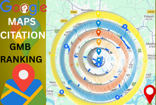 I will build 10,000 Google Maps citations for GMB ranking and Local SEO