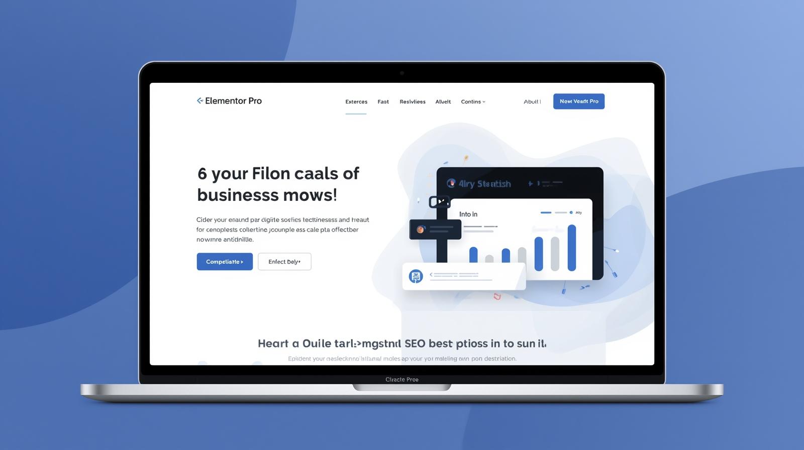 I will create your WordPress business responsive webs...