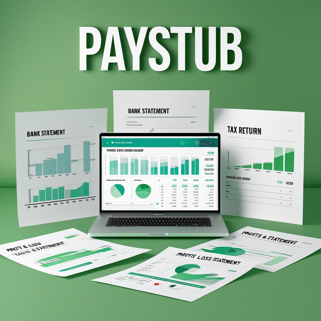 I will professionally edit and customize your bank statement for loans, rentals, or verification