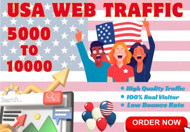 USA Organic Website Traffic And Real Human Visitors f...