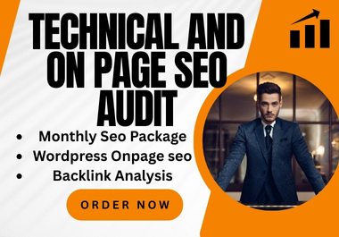 I will do wordpress onpage SEO and monthly seo package service of a website