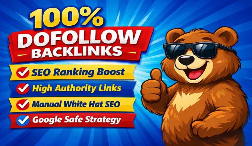 I will build 60 high-authority 100% dofollow backlinks for SEO ranking 