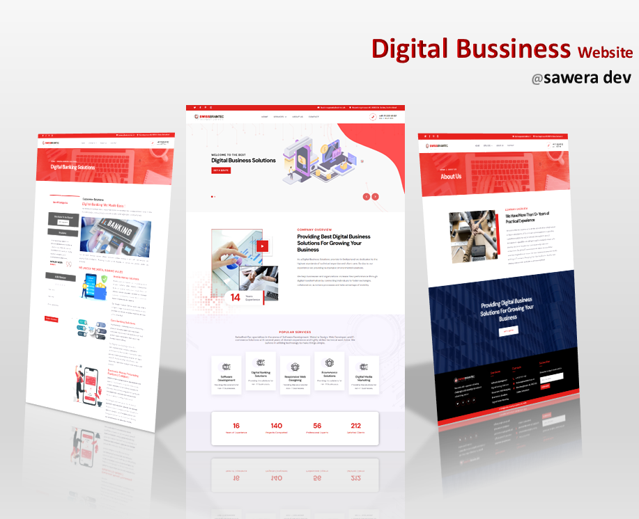 I will build static website or HTML,CSS landing page or portfolio website 