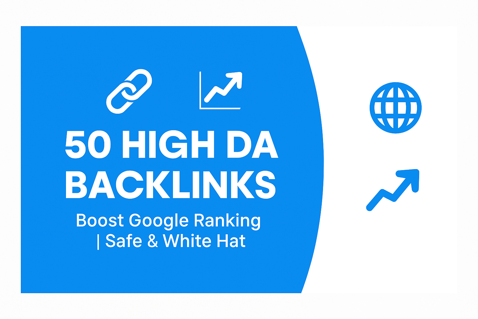 I will build 50 high DA backlinks to boost your Google ranking