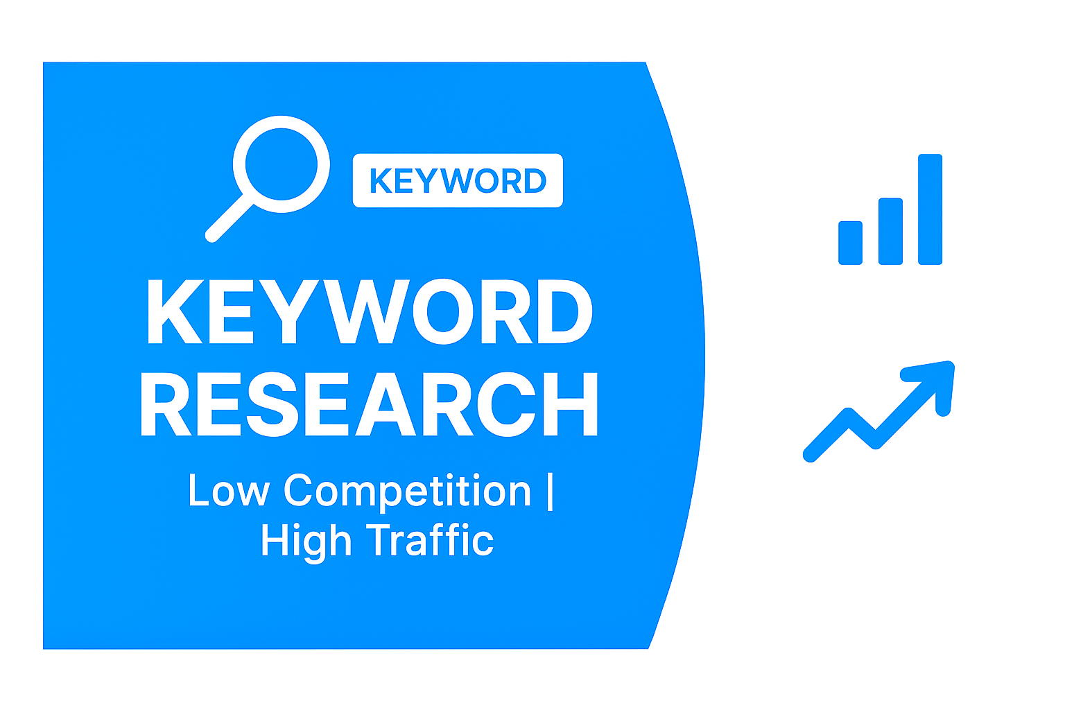 I will do detailed keyword research with low competition and high traffic keywords