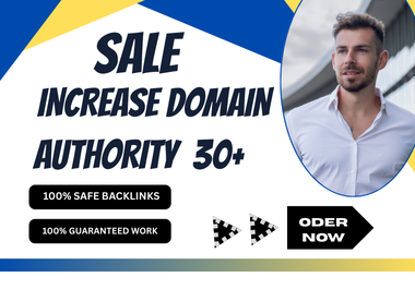 I will increase moz da domain authority 30+ WITH SAFE...