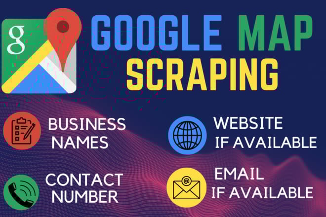 i will do google map scraping, 200 lead information ...