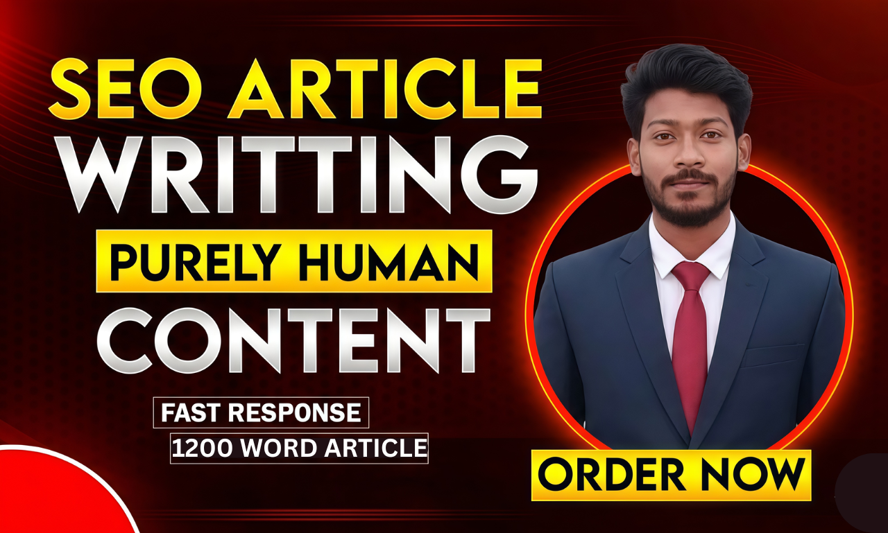 Write 5X 1000 Word Content For Blog Seo Article