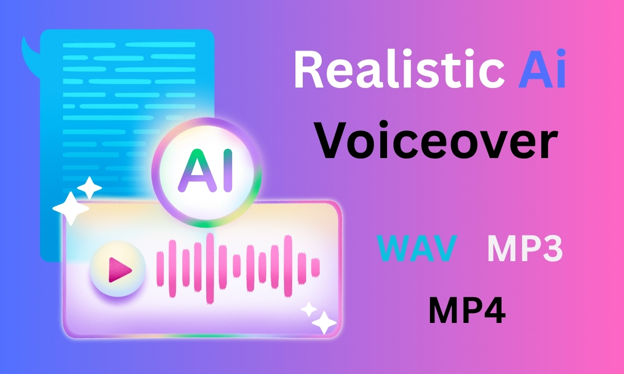 record male and female text to speech ai voiceovers